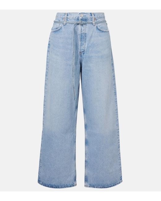 Jean Ample Emmi Agolde en coloris Blue