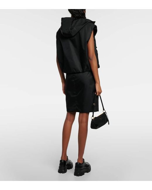 Prada Black Re-Nylon Puffer Vest