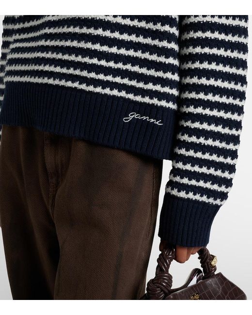 Pullover di Ganni in Blue