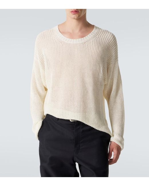 Pull En Lin STÒFFA pour homme en coloris White
