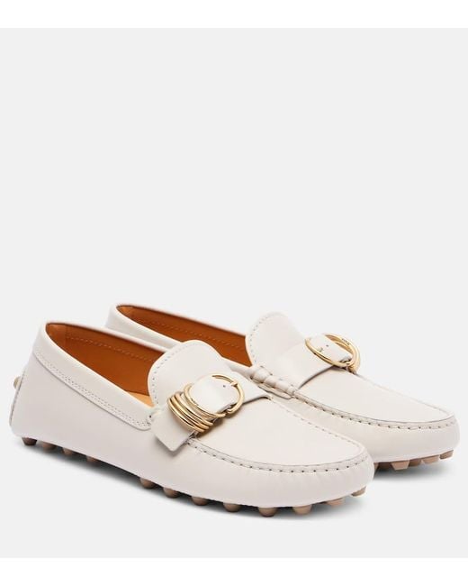 Mocassini Gommino di Tod's in White