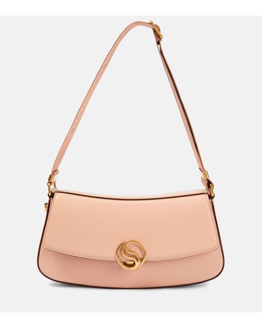 Stella McCartney Pink Schultertasche S-Wave aus Lederimitat