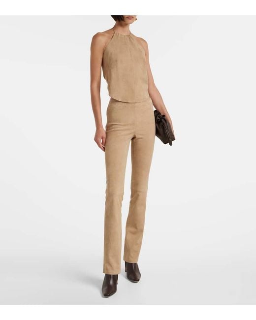 Stivaletti Wally 90 di Staud in Brown