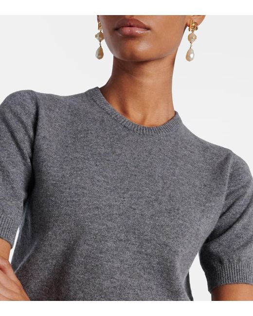 Dolce & Gabbana Gray Pullover Aus Kaschmir