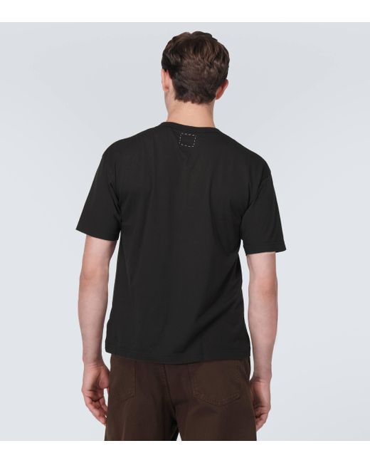 T-shirt en coton Visvim pour homme en coloris Black