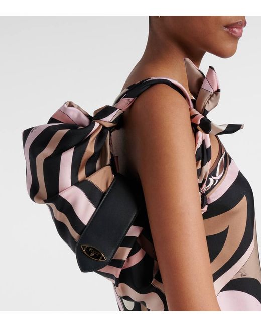 Borsa A Spalla Small di Emilio Pucci in Black
