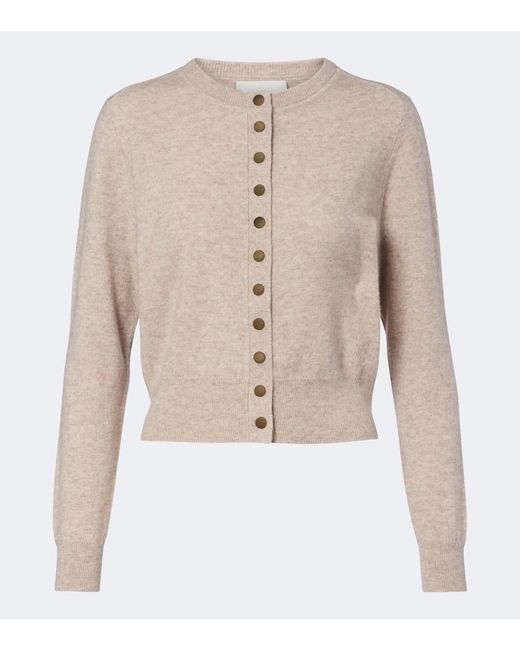 Isabel Marant Natural Idesia Wool And Cashmere Cardigan