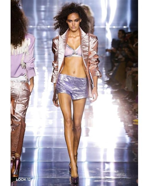 Tom Ford Blue Iridescent Sable Shorts