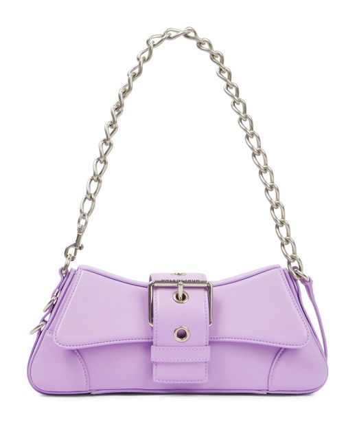 Balenciaga Lindsay Small Leather Shoulder Bag in Lilac (Purple) | Lyst