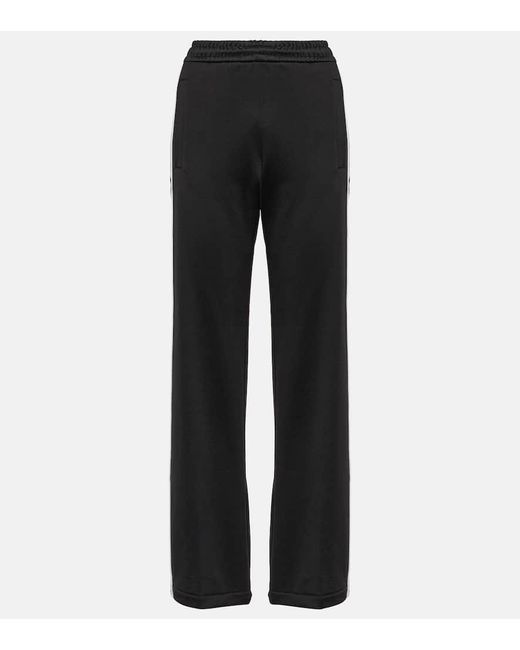 Pantalon deportivo de mezcla de algodon Gucci de color Black