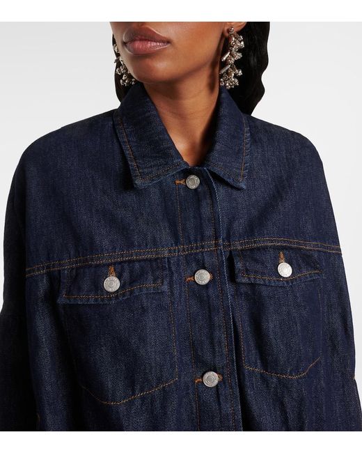 Dries Van Noten Blue Denim Jacket
