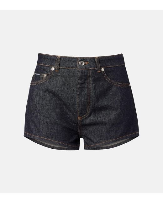 Dolce & Gabbana Blue Denim Shorts