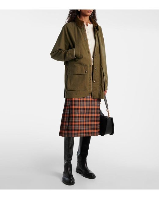 Polo Ralph Lauren Green Cotton Twill Field Jacket