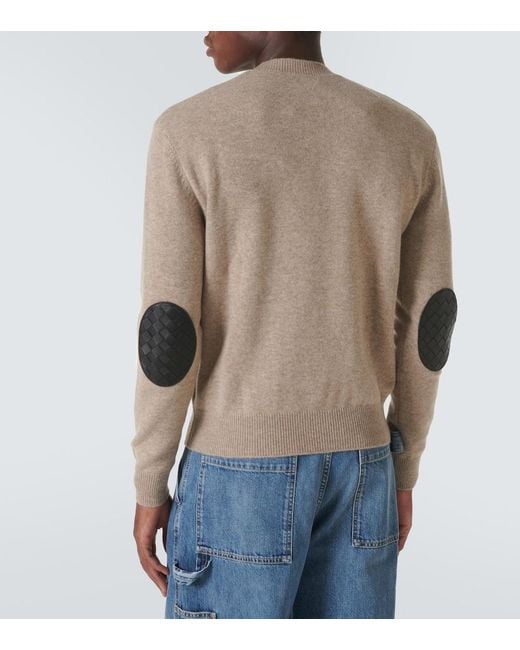 Bottega Veneta Natural Cashmere Knitwear for men