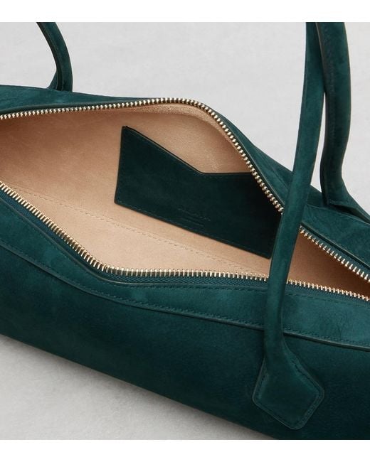 Alaïa Green Le Teckel Medium Leather Shoulder Bag