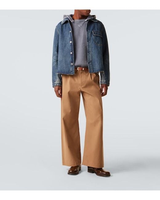 Our Legacy Blue Cut Rebirth Denim Jacket for men