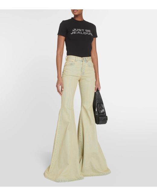 Vetements Green High-rise Flared Jeans