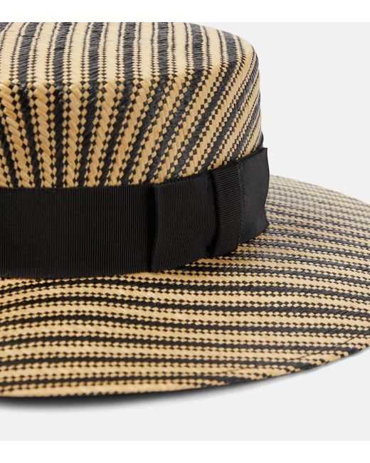 Nina Ricci Multicolor Striped Hat