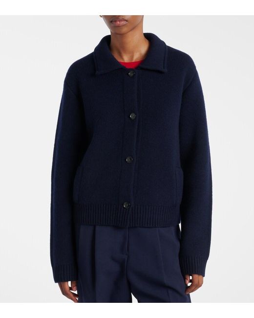 Lisa Yang Blue Lynna Cashmere Cardigan