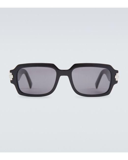Dior Brown Diorblacksuit Xl S1i Rectangular Sunglasses for men