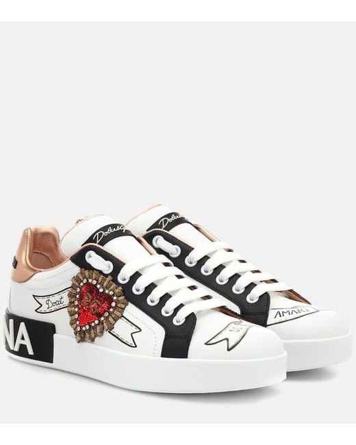 Dolce & Gabbana White Sneakers