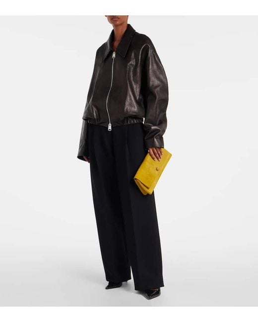 Clutch Audrey di Khaite in Yellow