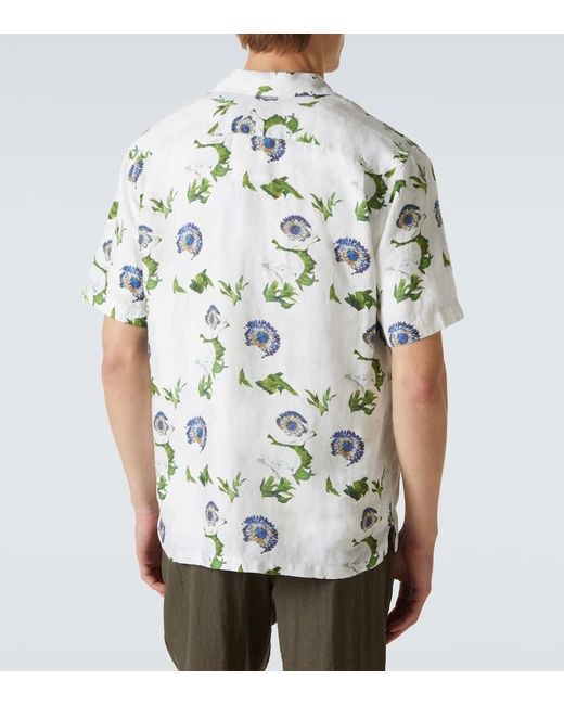Chemise Maitan En Lin A Fleurs Orlebar Brown pour homme en coloris Multicolor