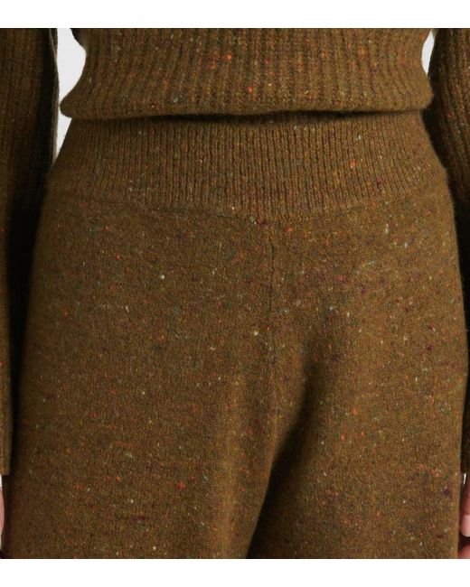 Pantaloni A Gamba Larga di Co. in Natural