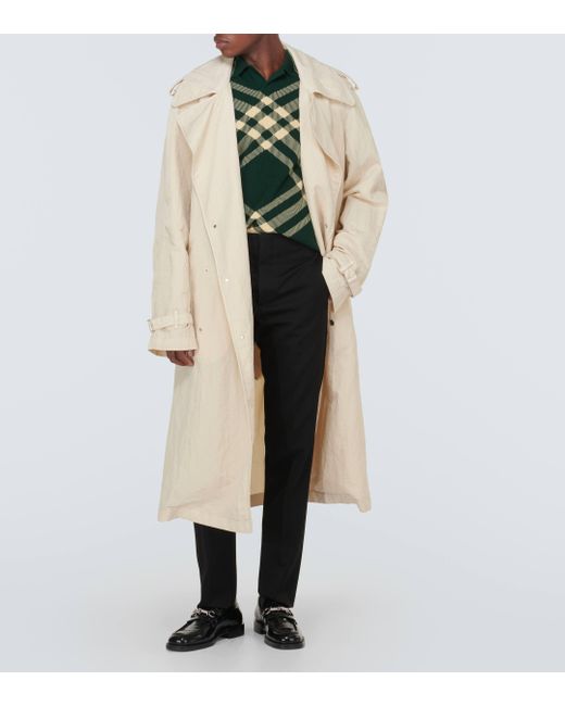 Trench-coat Burberry pour homme en coloris Natural