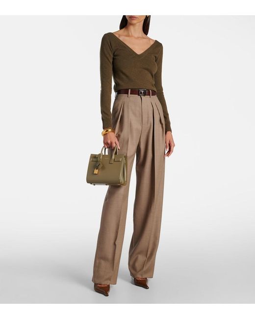 Pullover di Saint Laurent in Green