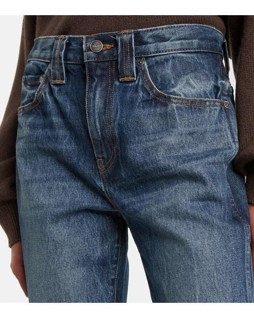 Jeans Regular Farley A Vita Alta di Khaite in Blue