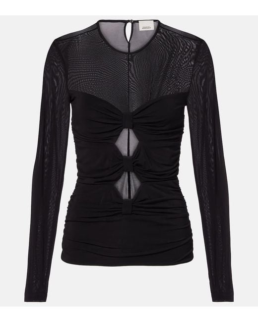 Top Gladice di Isabel Marant in Black