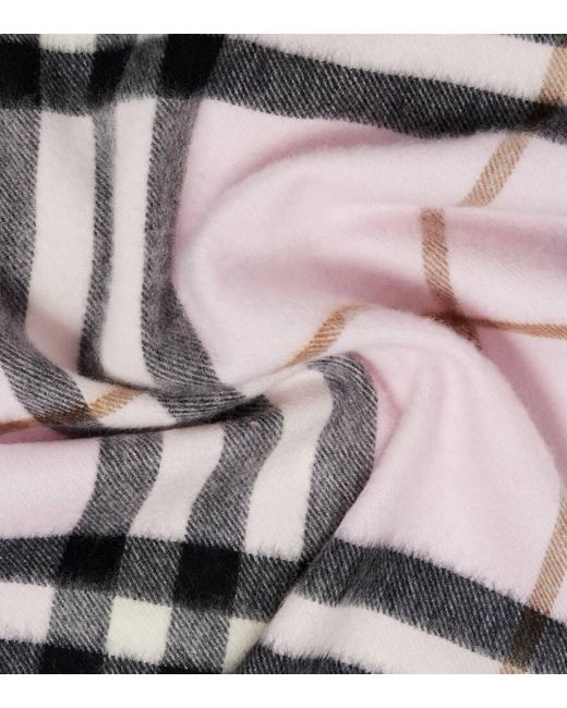 Sciarpa Check di Burberry in White