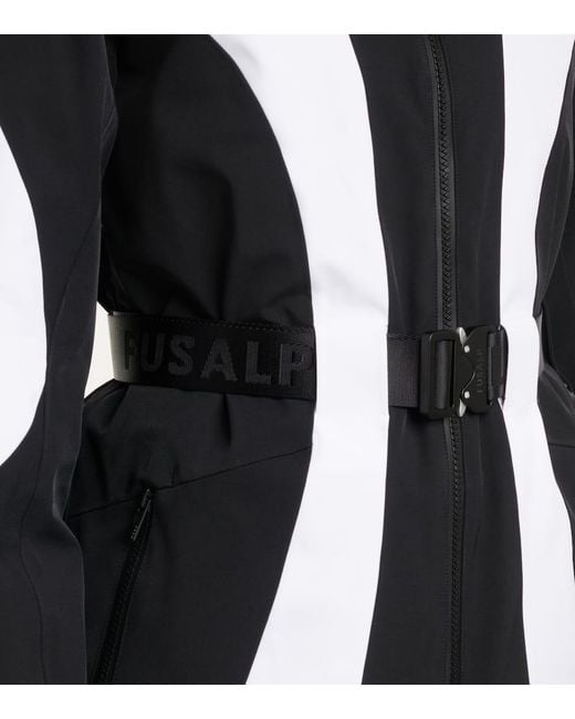 Fusalp Black Lexa Belted Ski Jacket