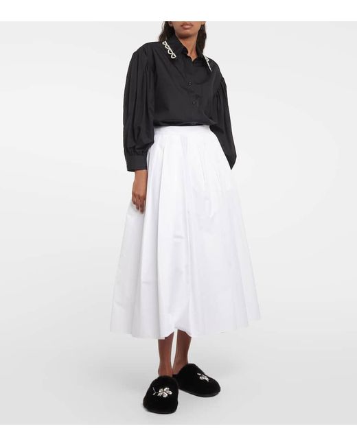 Slippers di Simone Rocha in Black