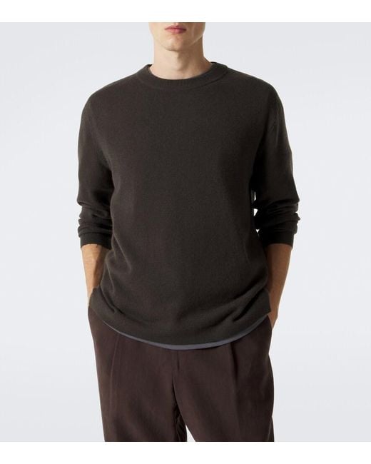 Lisa Yang Black Mason Cashmere Sweater for men
