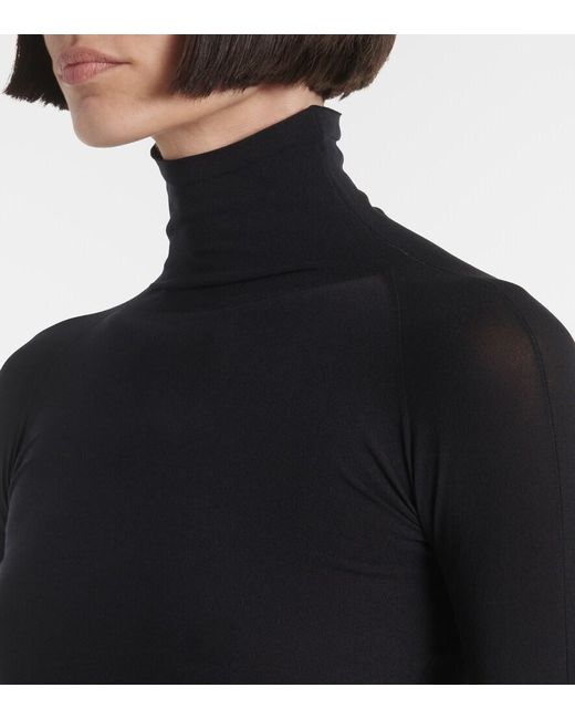 Alaïa Blue Jersey Top