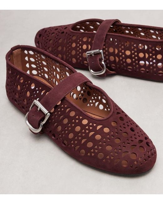 Alaïa Pink Ballerinas La Ballerine