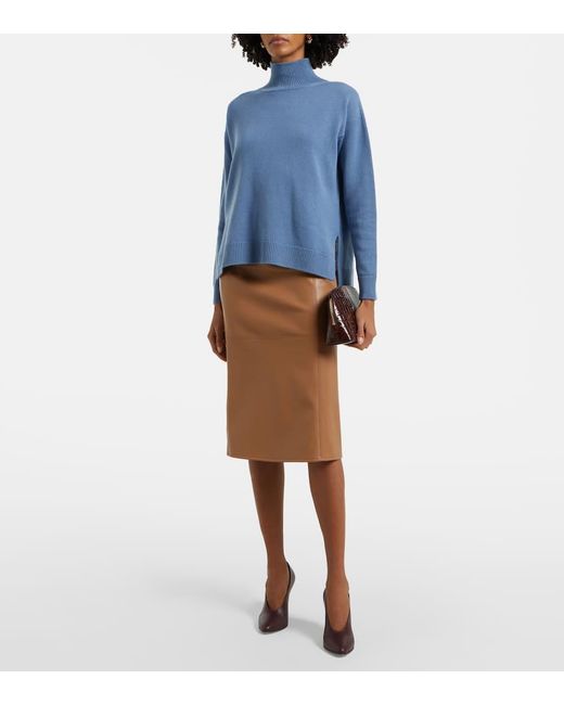 Max Mara Blue Marta Wool And Cashmere Sweater