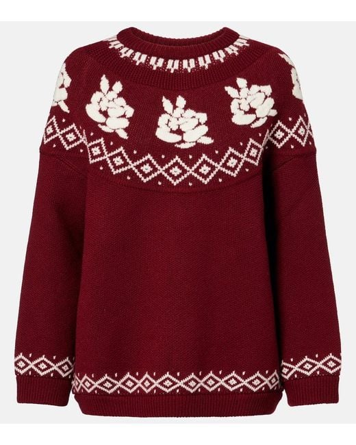 Pullover di Magda Butrym in Red
