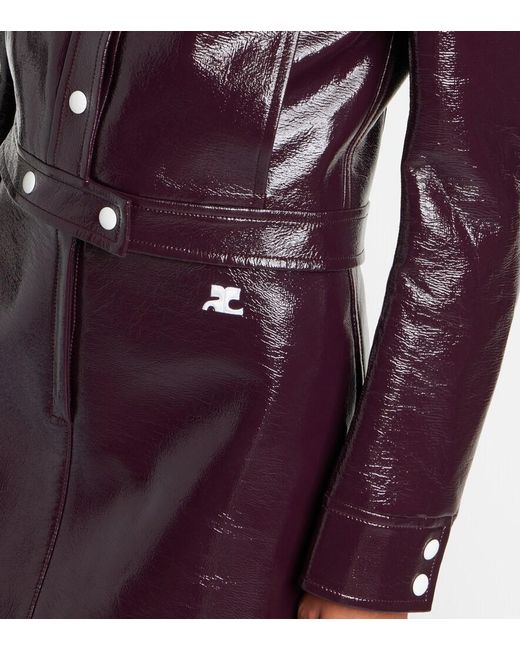 Courreges Blue Reedition Logo Jacket