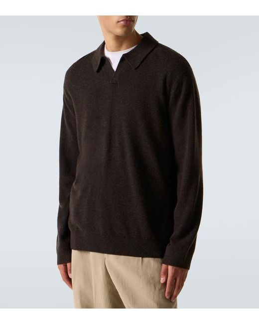 LeKasha Polopullover Gibson Aus Kaschmir in Black für Herren