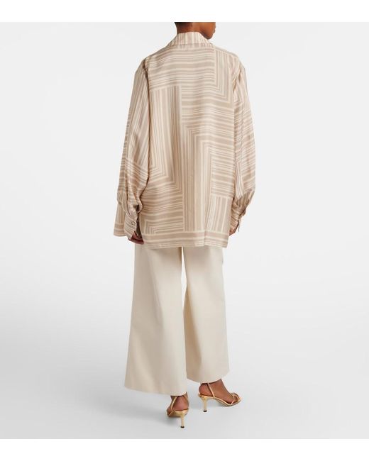 Joseph Natural Thurla Cotton Wide-Leg Pants