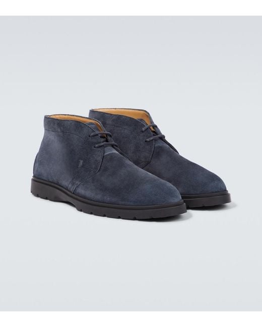 Tod's Blue Boots for men