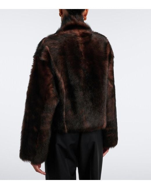 Arma Black Mooney Reversible Shearling Jacket