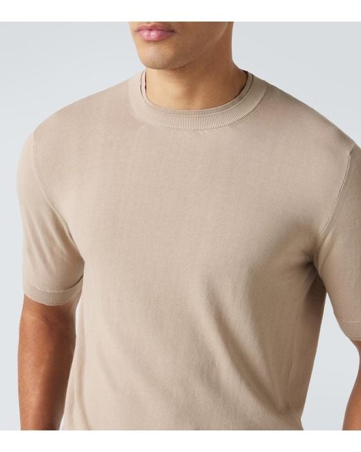 Eleventy Natural Cotton Sweater for men