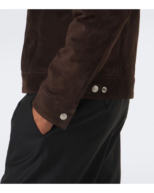 Arma Black Aruba Suede Jacket for men