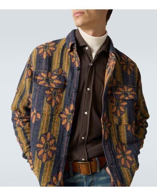 Camicia di RRL in Green da Uomo