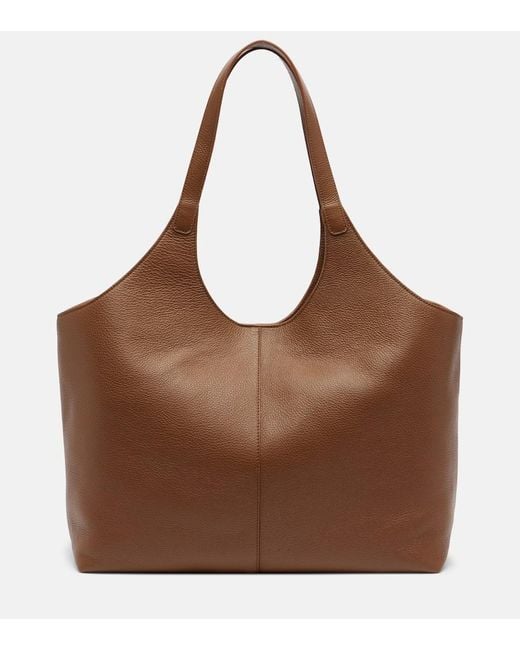 Aesther Ekme Brown Tote Bag Cabas Supple Xl Aus Leder