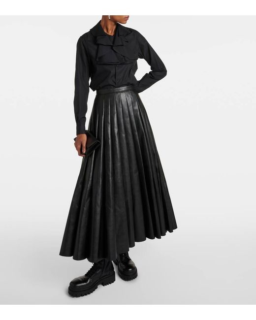 Camicia in cotone di Noir Kei Ninomiya in Black